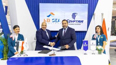 أكاديمية مصر للطيران للتدريب توقع اتفاقية تعاون مع شركة البحر الأحمر للطيران لتعزيز التدريب على أجهزة المحاكاة وتأهيل المهندسين