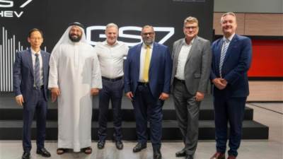 قرقاش للسيارات تكشف عن سيارة GAC GS7 PHEV الجديدة كلياً في دولة الإمارات