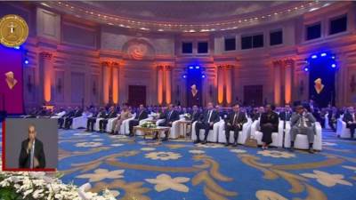 الرئيس السيسى يشهد افتتاح منتدى مصر للتعدين ويتفقد أجنحة المشاركين