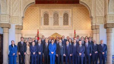الملك محمد السادس يترأس مراسم تعيين الحكومة المغربية الجديدة برئاسة فاطمة الزهراء المنصوري