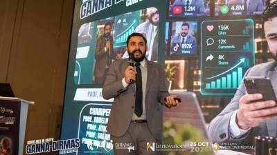 د. أحمد شريف يستعرض رؤية مبتكرة لتعزيز السمعة المهنية للأطباء من خلال خدمة المجتمع خلال مؤتمر Ganna–Dirmas العلمي بالقاهرة